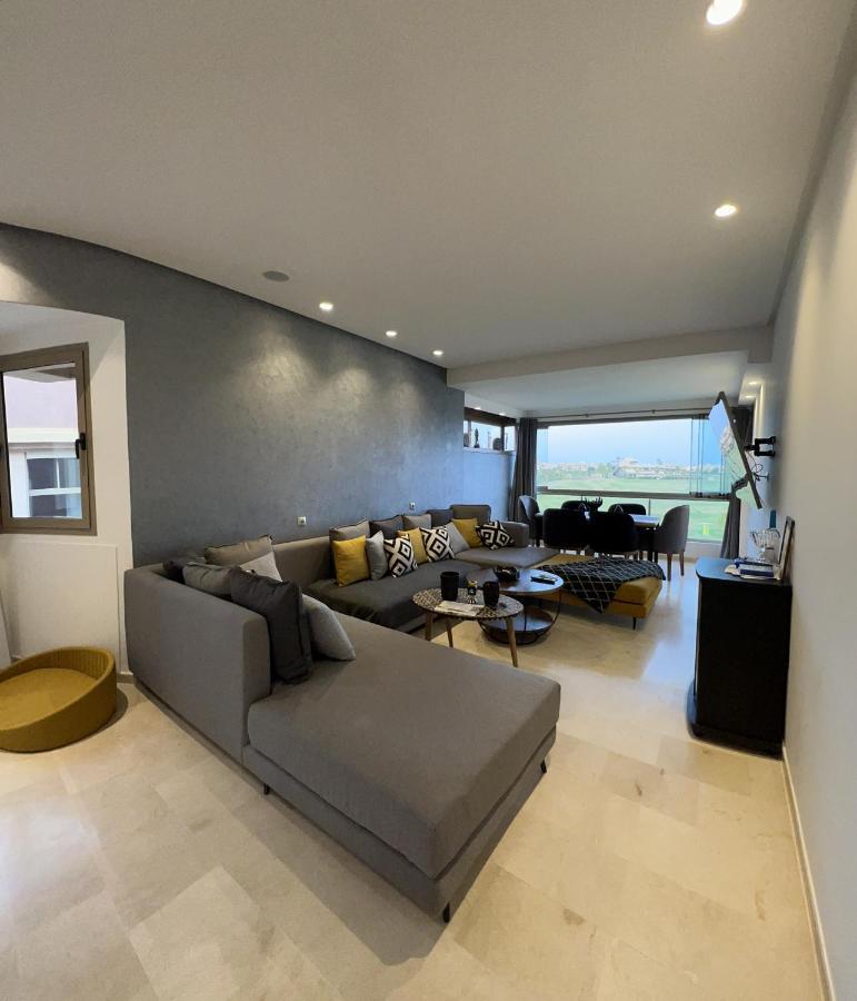 Superbe Appartement, Vue Sur Golf, Piscine Et Atlas Marraquexe Exterior foto